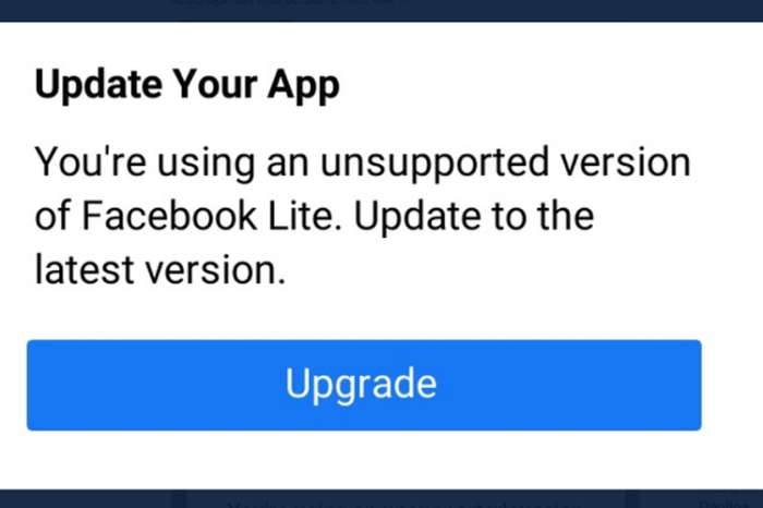 Penyebab Facebook Lite Tidak Bisa Dibuka