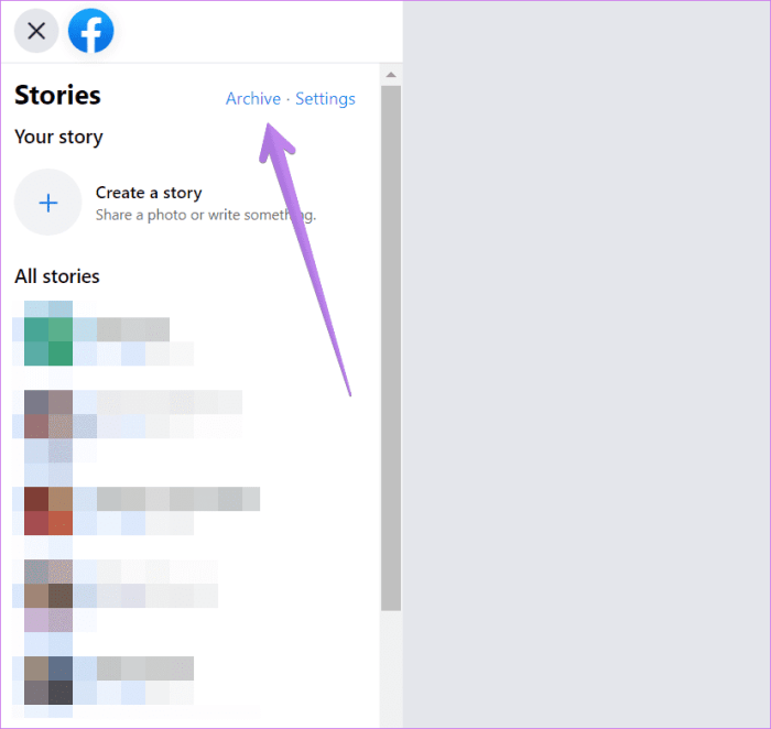 Kenapa Arsip Cerita Fb Tidak Muncul