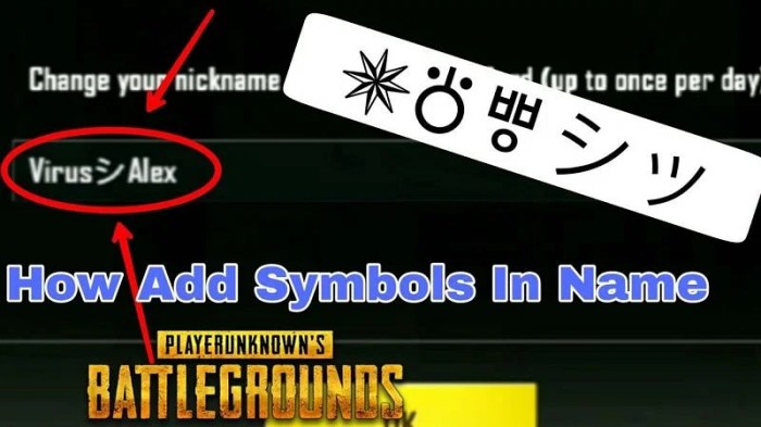 Cara Membuat Nickname Pubg Dengan Simbol