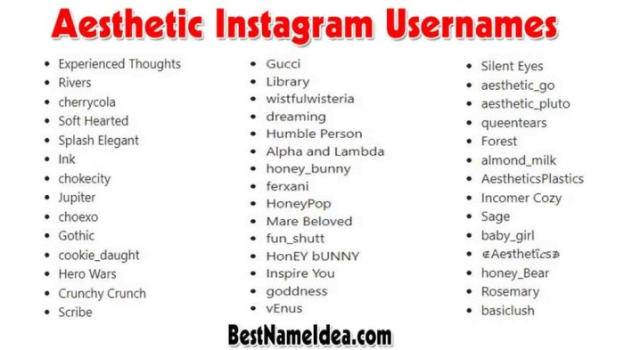 Nama Olshop Aesthetic Instagram Dan Artinya