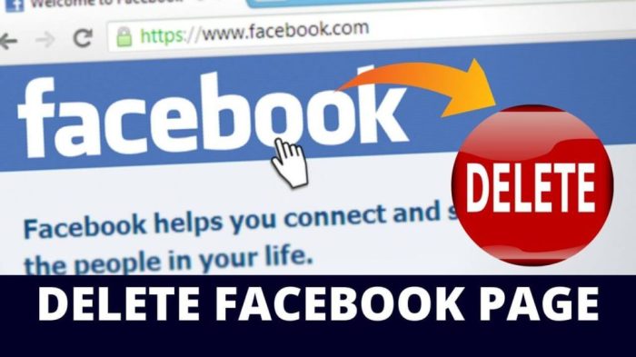 Cara Menghapus Halaman Di Facebook