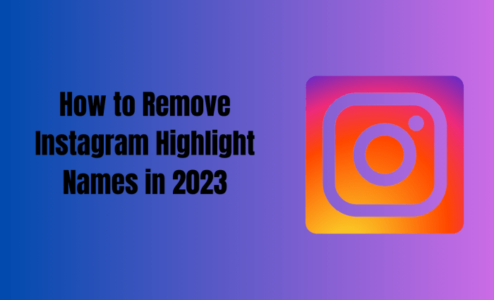 Cara Mengosongkan Nama Highlight Instagram