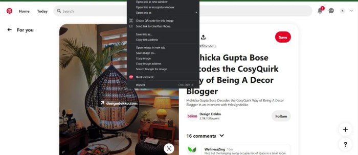 Cara Simpan Video Pinterest Ke Galeri