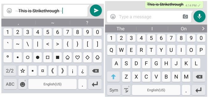 Text create whatsapp choose board italicized bold strikethrough