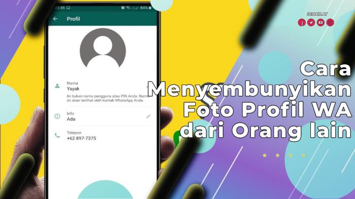 Cara Menghapus Foto Profil Di WA