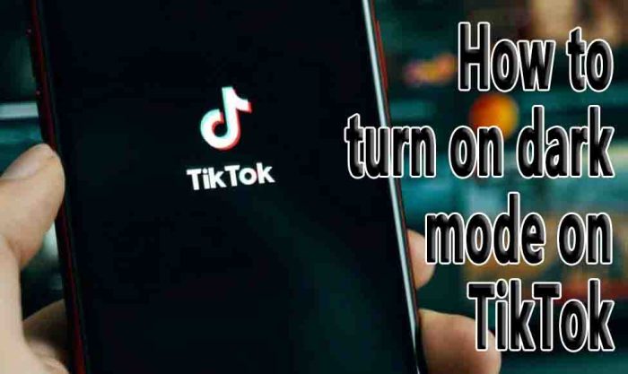 Cara Mengubah Tema Tiktok Menjadi Hitam Di Android