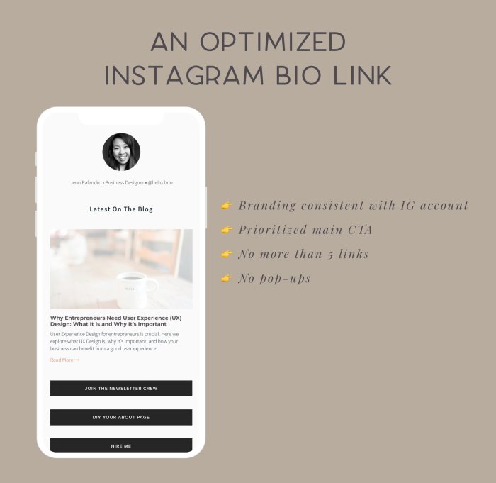 Cara Membuat Tulisan Blog Pribadi Di Bio Instagram